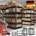 Steckregal Lagerregal Schwerlastregal Kellerregal Regal verzinkt Werkstattregal