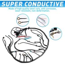 4L60E DBC Standalone Engine Wiring Harness for GM LS1 4L60E Drive by Cable 4.8 5