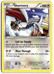 Skarmory 69/108 XY - Roaring Skies Rare