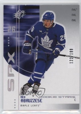 2022 SPx 2002-03 Retro Rookies /199 Nicholas Abruzzese Nick #R-81 Rookie RC 7l6