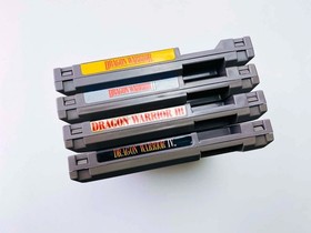 Dragon Warrior I + II + III + IV (1 2 3 4) (NES) [CARTS ONLY] *AUTHENTIC