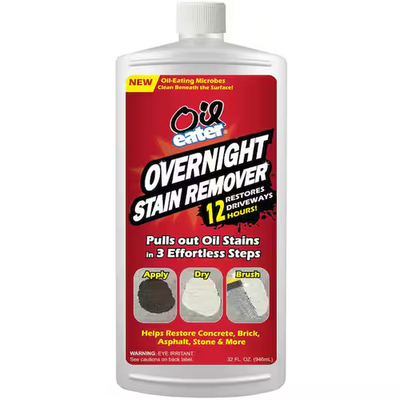 #ad 32 Oz Overnight Stain Remover for Cleaning Oil Stains on Concrete Driveway Pav $13.98
