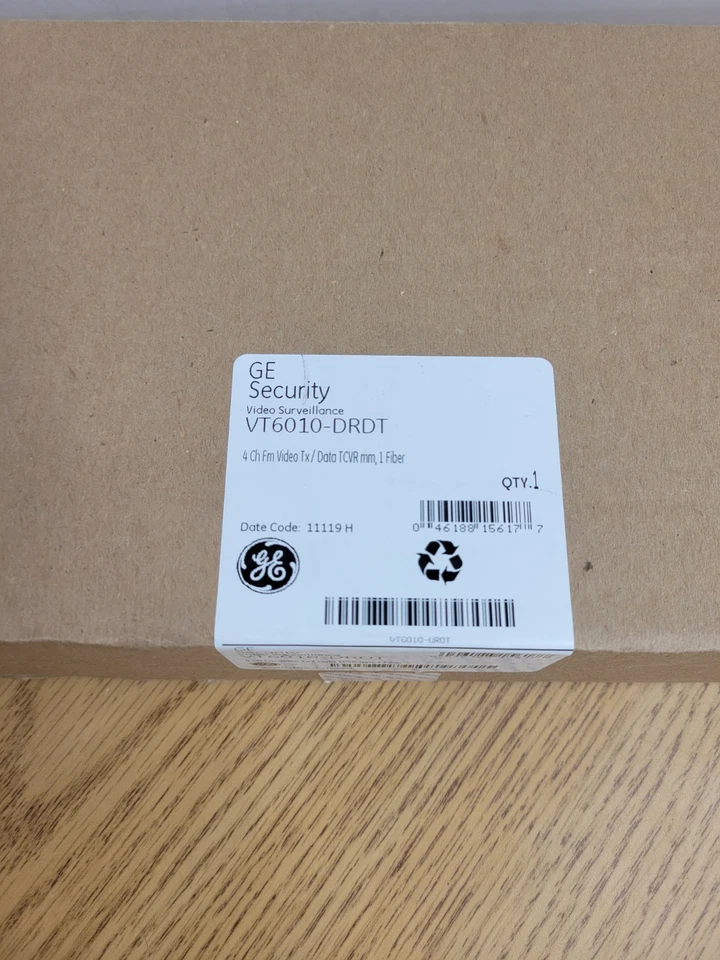 Receptor transmisor de videovigilancia GE Security VT6010-DRDT 4 canales NUEVO EN CAJA Foto 3 de 4