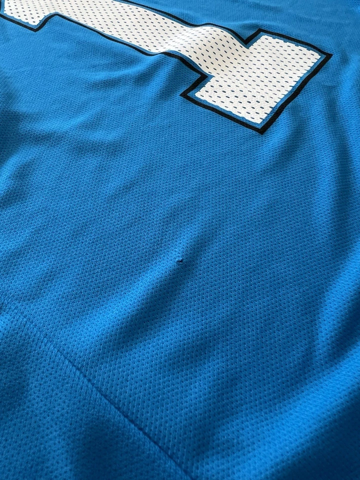 Camiseta Cam Newton Carolina Panthers para hombre mediana ropa del equipo de la NFL LEER Foto 4 de 4