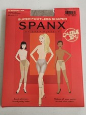SPANX Size E Nude Super Footless Shaper In-Power Line Super Tummy Control