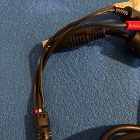 SEGA Saturn S-Video Cable HSS-0105 Tested Working Cable Damage KA395