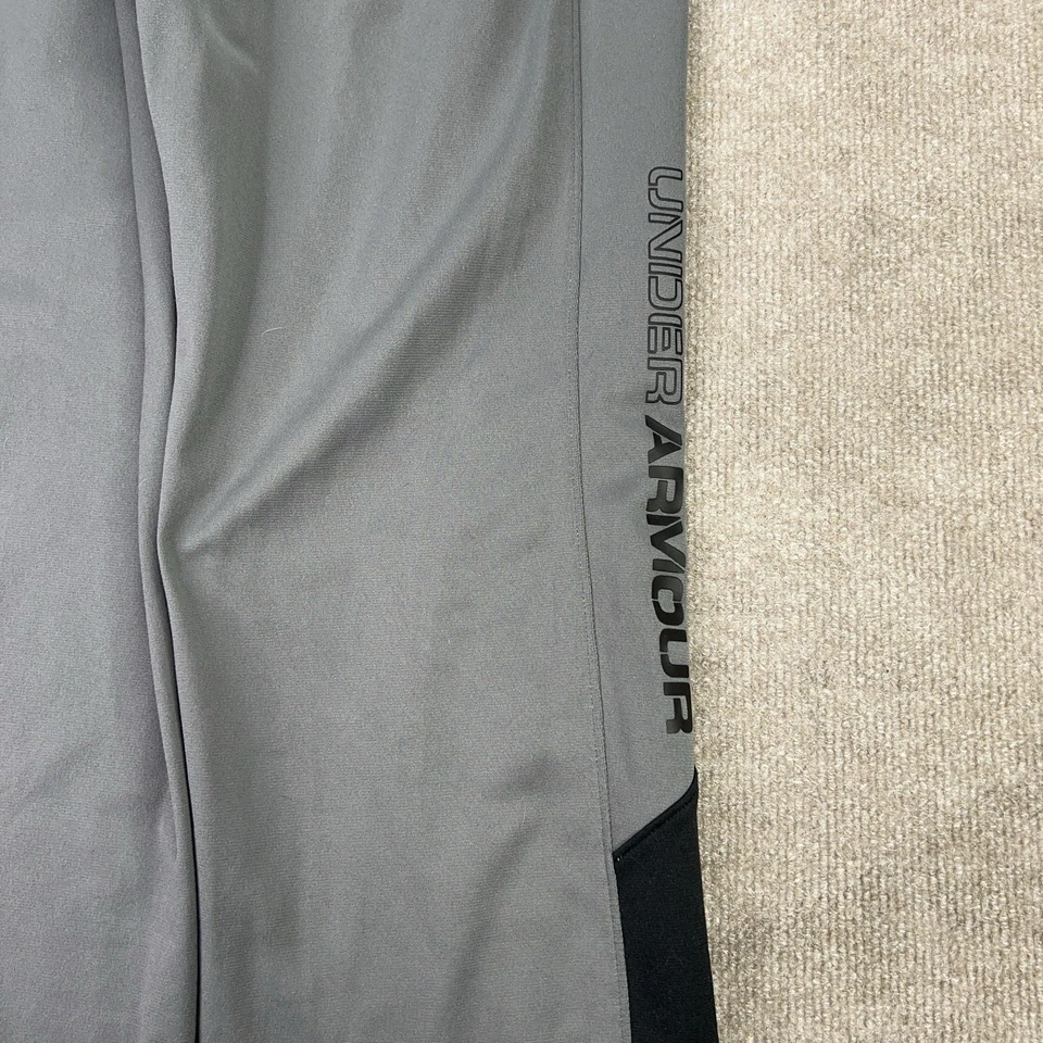 Under Armour Boys Brawler Sweat Pants Youth XL Gray Side Logo 1331693 - Image 3 of 4