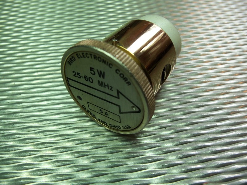 Bird 43 Thruline WattMeter Element 5W 5A 25-60MHz