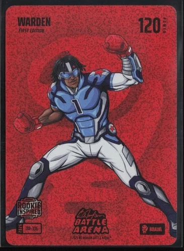 2026 Bo Jackson Battle Arena Brawl CAM WARD #IBF-336 WARDEN