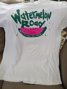 SIGNED Watermelon Road Band XL T-Shirt Vintage Original Rock (E12)