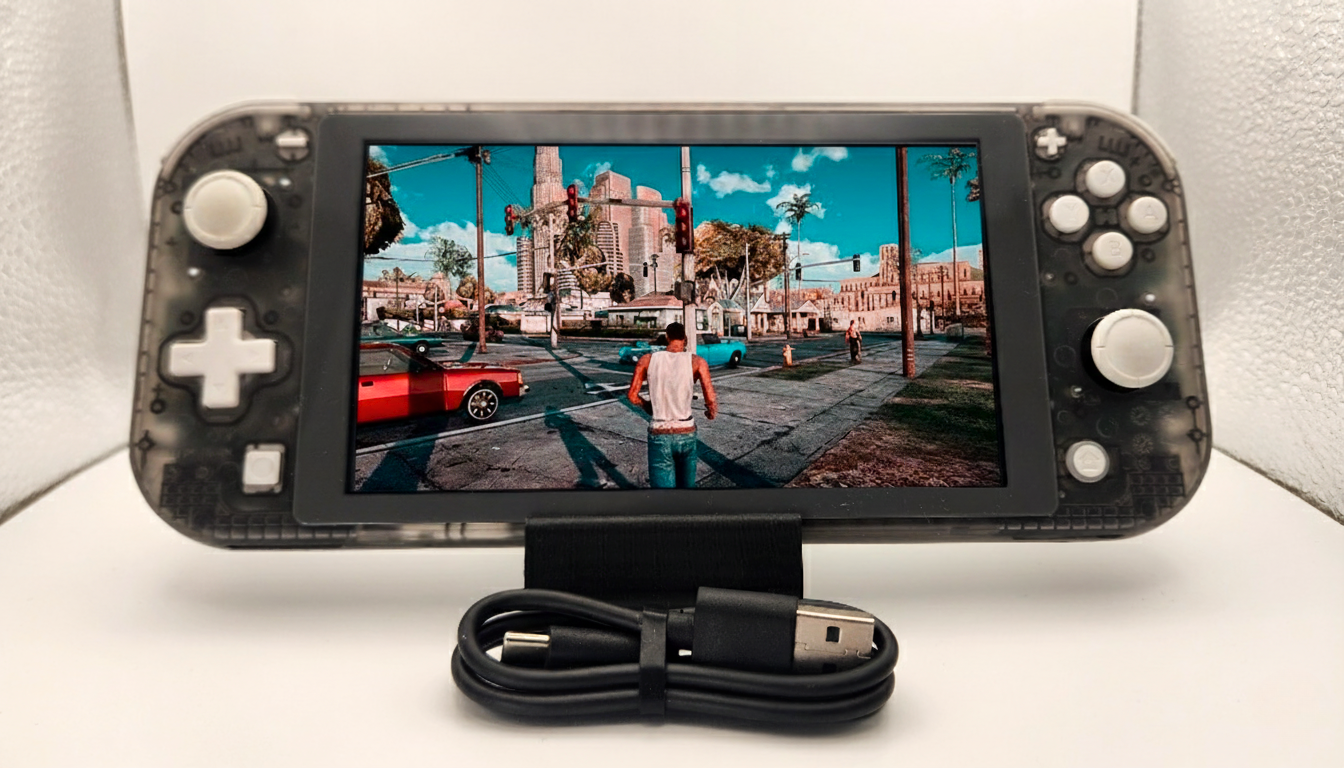 Nintendo Switch Lite 32GB Handheld System - Clear Black