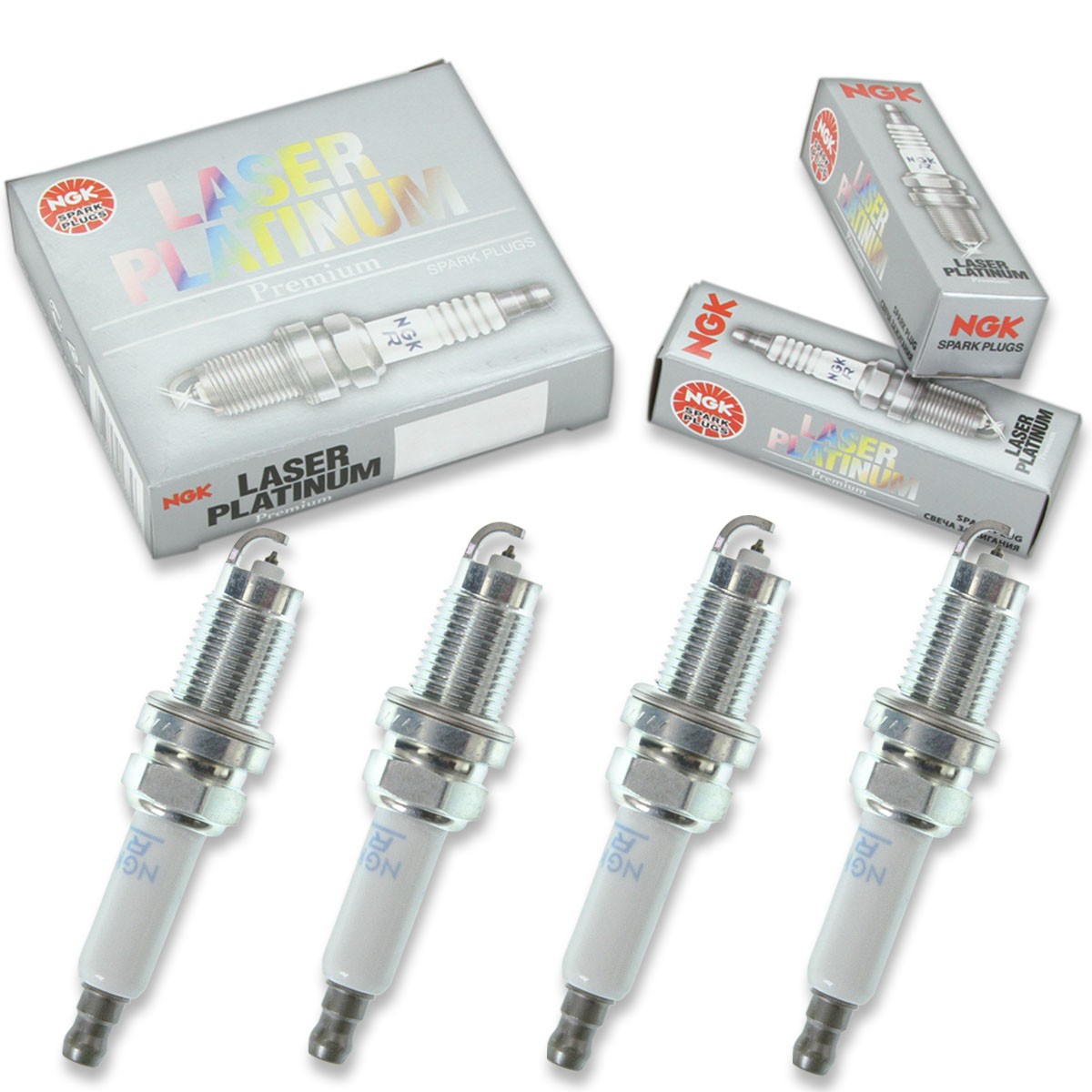 4 pc NGK 3586 PZFR6J-11 Laser Platinum Spark Plugs for V99-75-0072 PK20TT lu