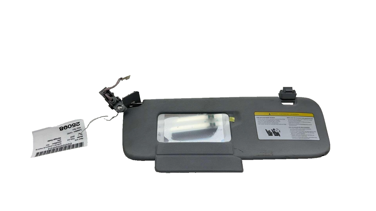 0322ページ ⭕ 2024-2025 Tesla Model 3 Front Driver Side Sun Visor Left