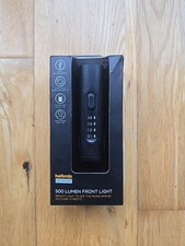 Halfords Advanced 500 Lumen Front Bike Light Bicycle USB Rechargeable IPX5