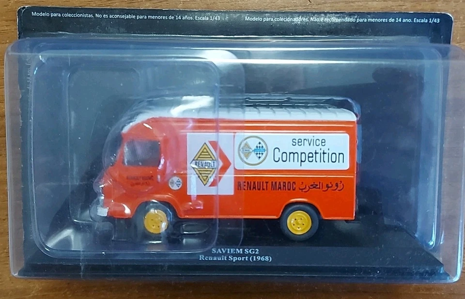 Saviem SG2 Renault Sport Maroc 1968 De Agostini 1/43 - Immagine 2 di 2