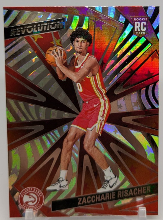🏀2024-25 Panini Revolution Zaccharie Risacher #104 (RC) Astro - Atlanta Hawks🏀