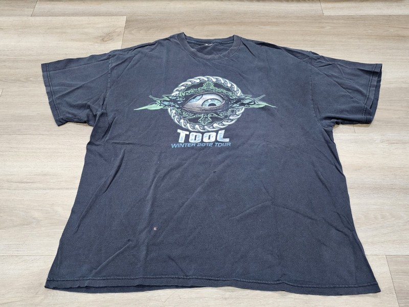 2012 Tool Winter Tour Concert T-Shirt Men Size XL Used