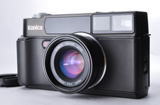 Konica HEXAR AF 35mm Point & Shoot Black Film Camera Data Back JAPAN Near Mint