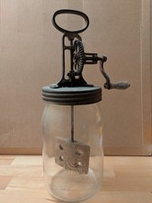 Antikes Butterglas 3 Liter - Rarität - Handbetrieb Gerrix