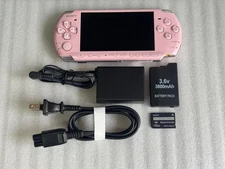 Excellent  Sony PSP-3000 PSP 3000 Console Pink Region Free