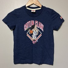 Homage Caitlin Clark Youth Size 8 Navy Indiana Fever Tri-Blend T-Shirt