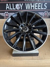 1 X OEM Mercedes 19” Alloy Wheel AMG TURBINE A2054011400 8.5J Et52 1x Welds REAR