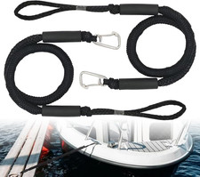 Bungee Dock Line Boot Festmacherseil mit Haken elastisch 5,5 ft f&uuml;r Kajak Jetski