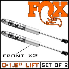 FOX Performance 2.0 Front Shocks Pair fit 2020-2026 Jeep Gladiator w/0-1.5" Lift