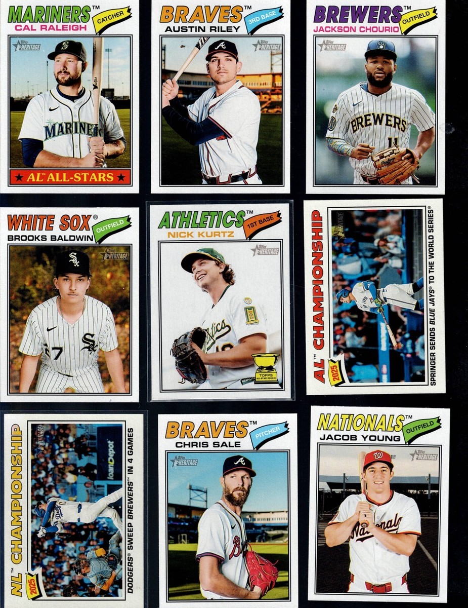2026 TOPPS HERITAGE Baseball Complete Your Set 251-400 BUY MORE