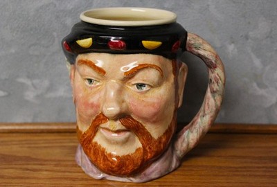 Vintage Royal Doulton Toby Bluff King Hal Character Mug  jug 5 1/2'' England VGC