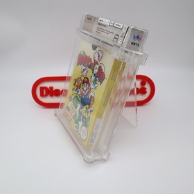 NES Nintendo MARIO & YOSHI - WATA GRADED 9.4 A++! NEW & Gloss Sticker Sealed!