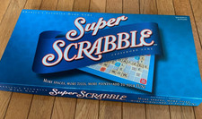 2004 Super Scrabble Crossword Board Game Hasbro Complete