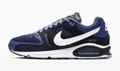 Nike Air Max Command Royal Blue Obsidian black White 629993-410 Men's Size 11
