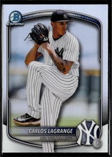 2025 Bowman Draft #BDC-132 Carlos Lagrange Chrome Refractor