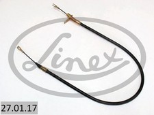 F&uuml;r LINEX 27.01.17 BRAKE CABLE. HAND DB T. W126 79-91 LE