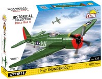 Cobi 5737 P-47 Thunderboldt™ Bausatz 477 Teile 1 Figur