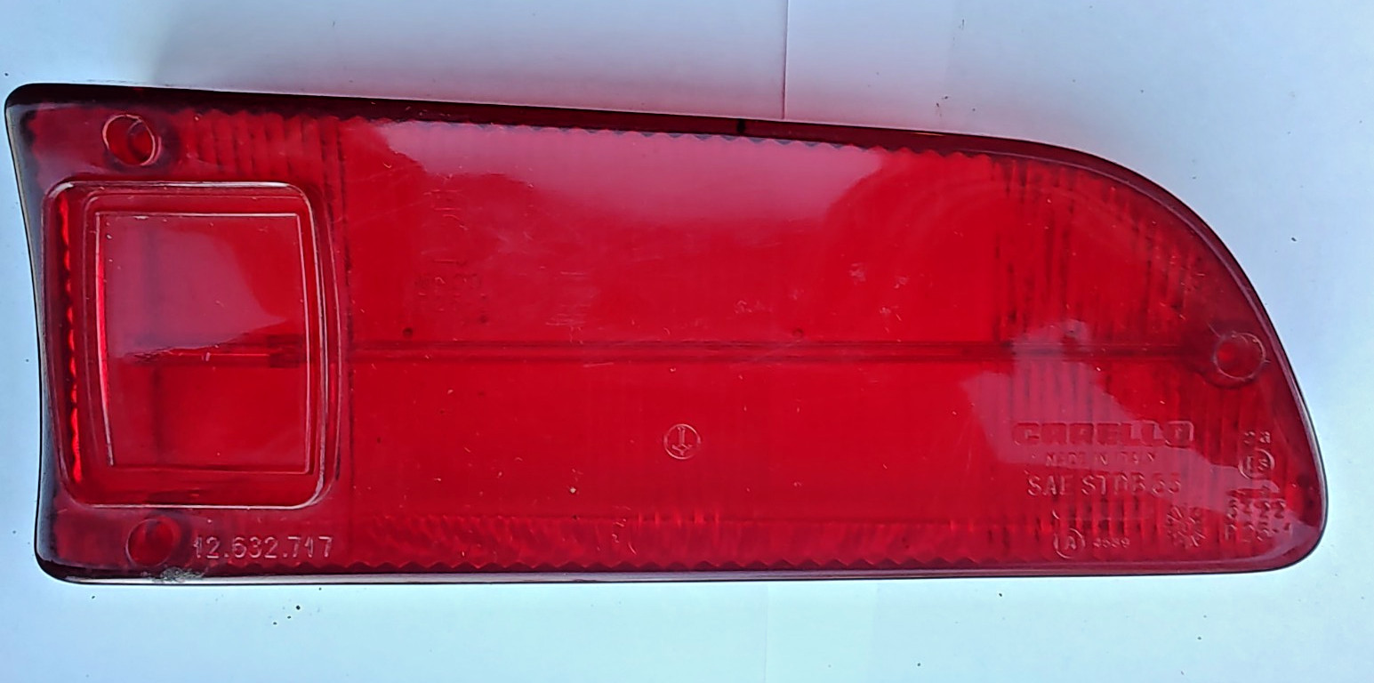 FIAT 850 SPIDER 1966-69 LAMBORGHINI MIURA MANGUSTA CARELLO RIGHT TAIL LIGHT 