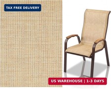 SmoothNovelty Vinyl Woven Mesh Sling Fabric 1.5 x 2 Yards Outdoor Patio Chair Re
