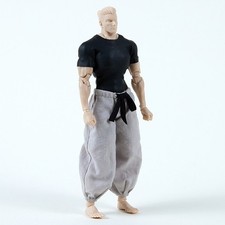 1/12 Tshirt Loose Strap Pants Set Clothes Model Fit 6''MaleSolider Romankey Body