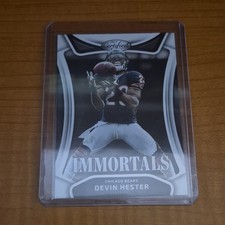 2025 Panini Certified Devin Hester Chicago Bears Immortals #IM-DHR Football Card