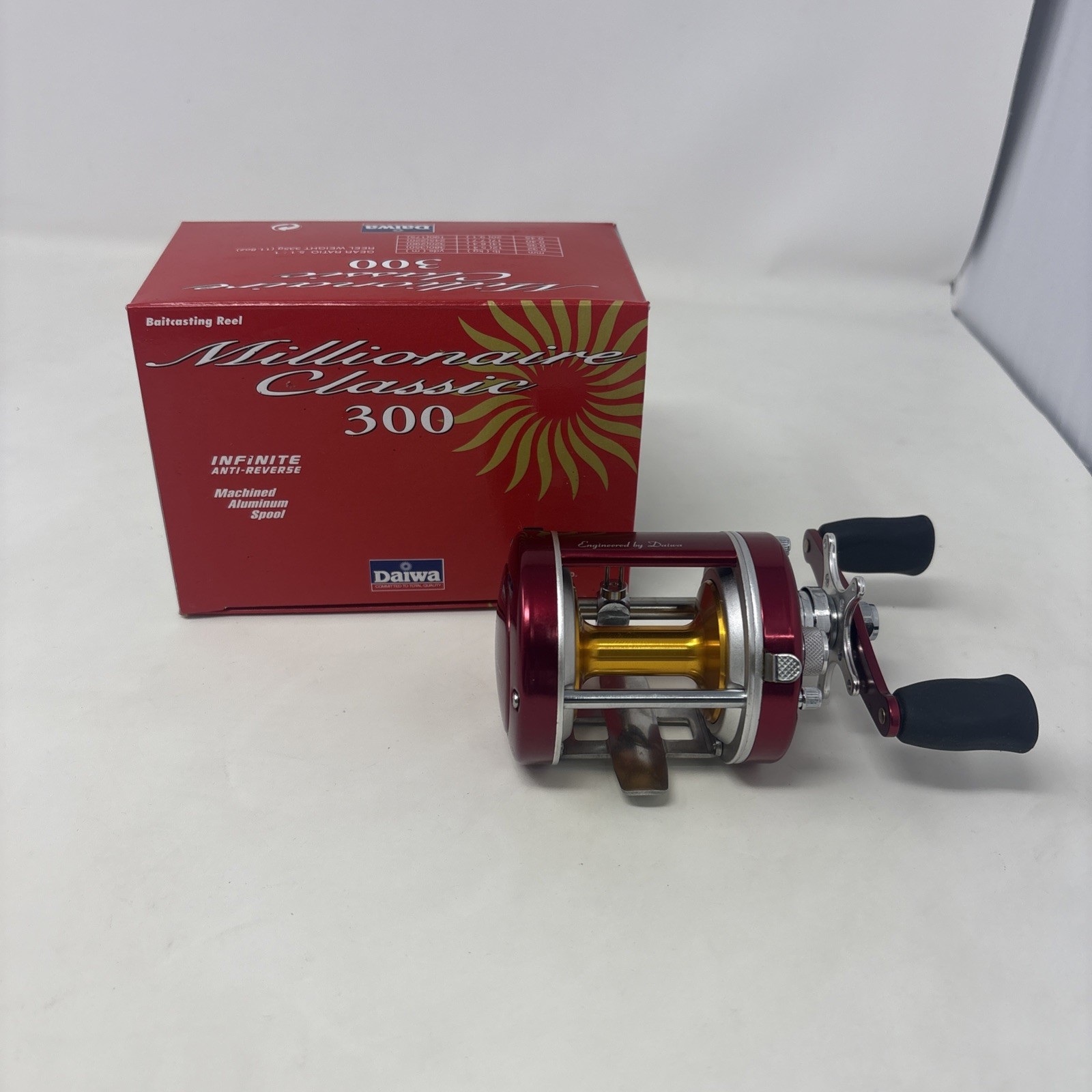 Daiwa 300 Millionaire Classic Bait Casting Round Fishing Ree
