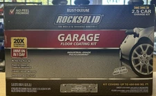 Rust-Oleum ROCKSOLID Gray High Gloss Polycuramine Garage Floor Kit BRAND NEW!!!