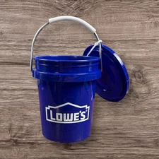 NEW! Lowe's 0.5-Quart BPA-Free Mini Paint Bucket 🪣  With Lid - Food Safe