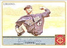 Francisco Liriano 2011 Topps Allen & Ginter #48 Minnesota Twins