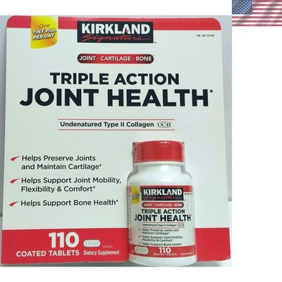Type II Collagen Joint Support Softgels - Bone Health, 110 Count, Gluten-Free