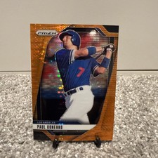 2025 Panini Prizm Paul Konerko #52 Orange Pulsar Prizm /399