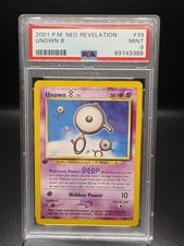 LOW POP Unown [B] 39/64 PSA 9 Neo Revelation First Edition Pokemon TCG on eBay