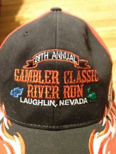 2018 28th Annual Gambler Classic River Run Hat Never Worn
