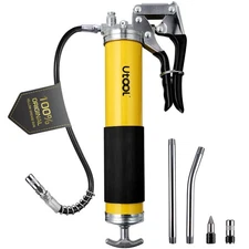 UTOOL Grease Gun, 8000 PSI Heavy Duty Pistol Grip Grease Gun Kit with 14 oz