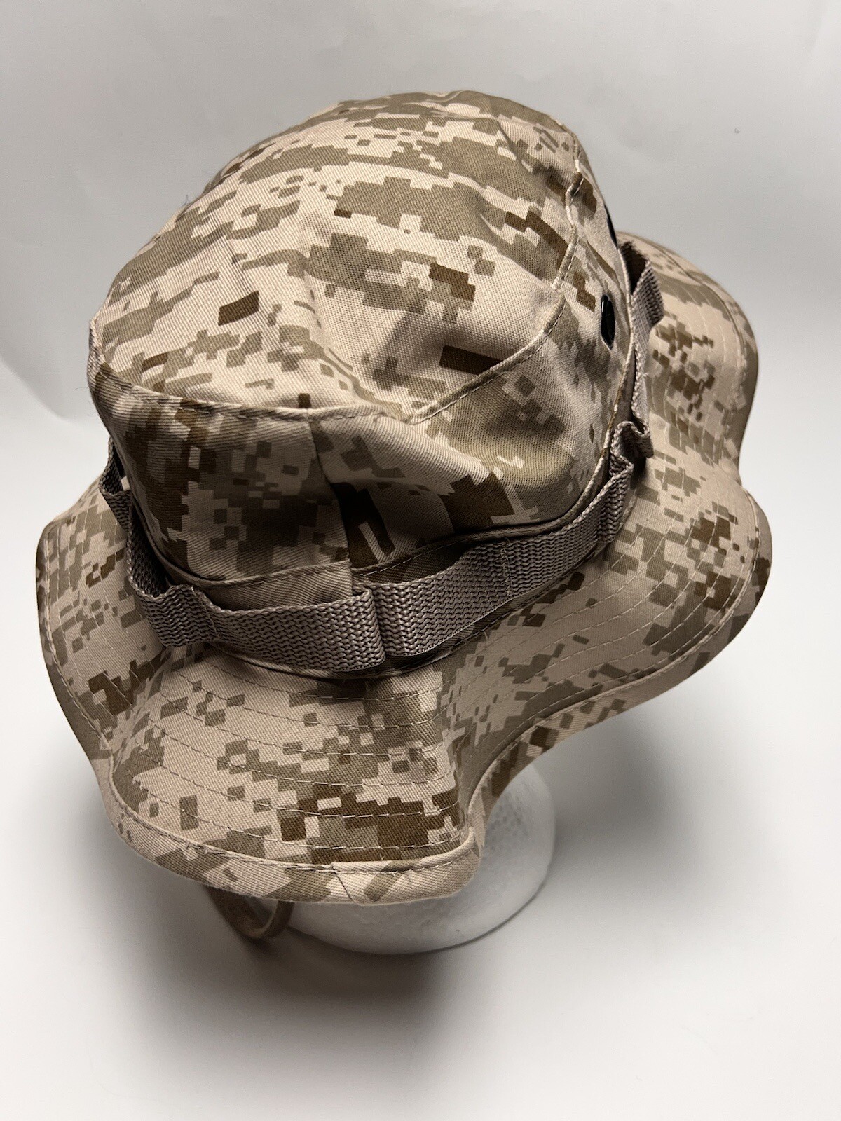 Military Sun Hot Weather Hat Type II MIL Type J44320 Digital Camo Sz 7